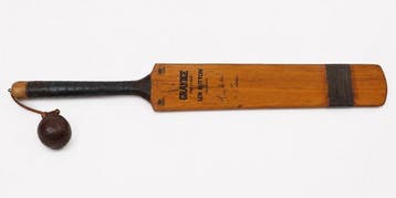 Decoratief ornament - Europa - bat of cricket