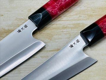 Keukenmes - Handgemaakt Japans Koksmes-Set - Achthoekig, Antiek en Kunst, Antiek | Keukengerei
