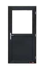 Deur antraciet vol paneel 98 x 200 Binnen en Buitendraaiend, Doe-het-zelf en Bouw, 80 tot 100 cm, Nieuw, Ophalen of Verzenden