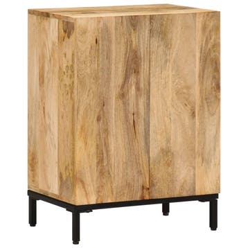 vidaXL Dressoir 53x35x72 cm massief mangohout, Verzenden