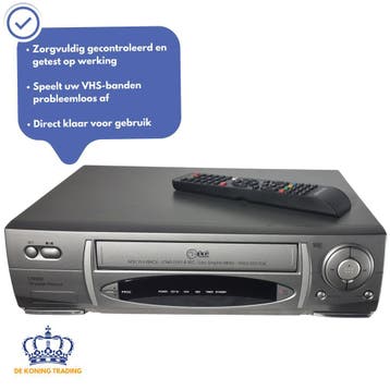 LG LV220D | Videorecorder | VHS Speler | Videospeler | Video, Audio, Tv en Foto, Videospelers, Verzenden, Gebruikt, VHS-speler of -recorder