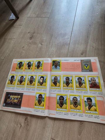 Panini Egypt Football 87 Original edition - 1 Compleet album