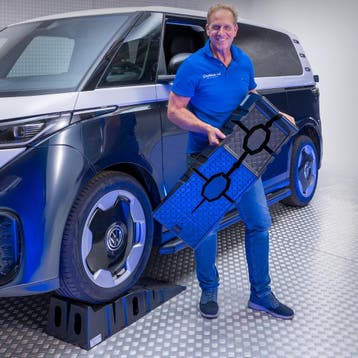 Datona Oprijbokken auto set - Datona - Zwart, Ophalen of Verzenden