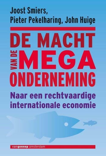 Macht van de megaonderneming (9789461643933, Joost Smiers), Verzenden