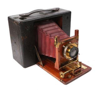 Kodak Cartridge # 4. 1897 Appareil photo moyen format