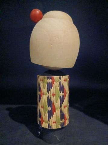 Beeldje - Paar Vintage Sosaku Kokeshi Poppen - Sgen &