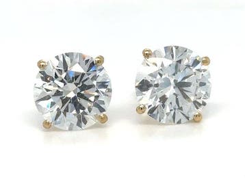 Sans prix de réserve - Boucles doreilles cloutées - 14