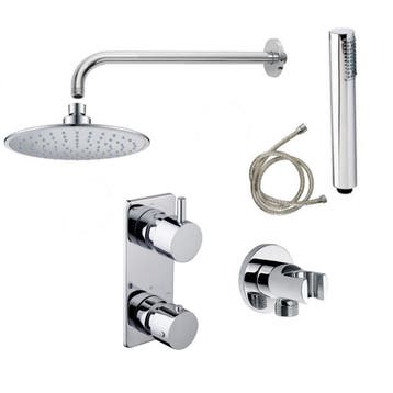 ACTIE Boss & Wessing Inbouw Regendouche | Cemal | Rechthoek, Ophalen of Verzenden, Nieuw, Chroom, Kraan