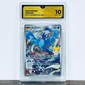 Pokémon Graded card - Articuno 132 - 30th Anniversary –, Nieuw