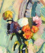 Henri Matisse (1869-1954) (after) - Bouquet, vase chinois,