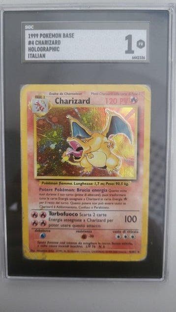 Pokémon - 2 Graded card - Charizard, Venusaur 4/102 - 15/102, Nieuw