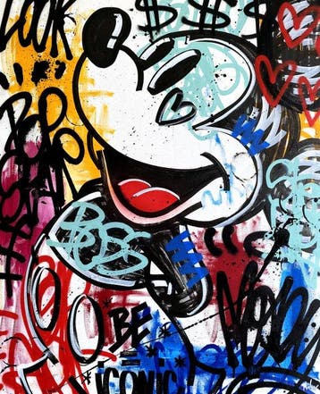 Harleen - Iconic, Antiek en Kunst, Kunst | Schilderijen | Modern