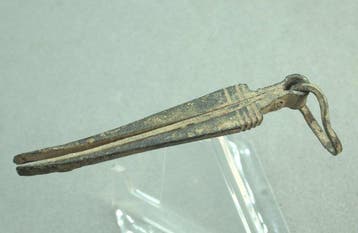Ancient Roman Bronze Tweezers - 55 mm