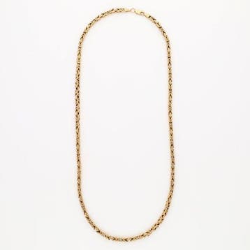 Collier - 14 carats Or jaune - Collier Koningsschakel