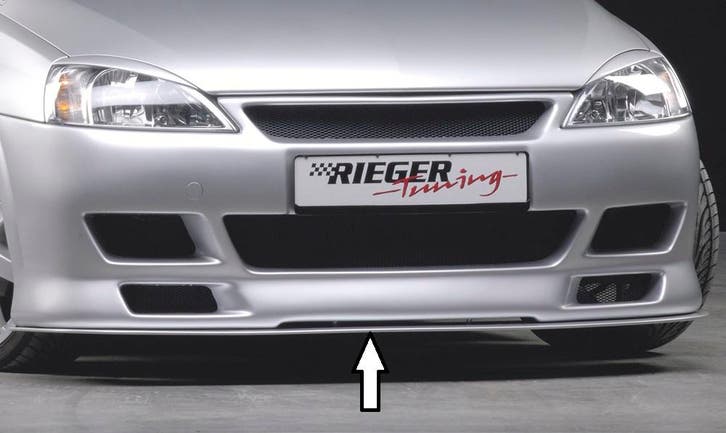 Rieger spoilerzwaard | Corsa C: 09.00-05.03 (tot Facelift),, Autos : Divers, Tuning & Styling, Envoi