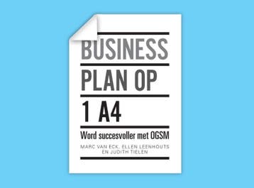 Businessplan op 1 A4 9789043028134 Judith Tielen, Verzenden, Gelezen, Judith Tielen