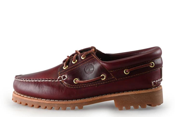 Timberland Veterschoenen in maat 43½ Rood, Kleding | Heren, Schoenen, Overige kleuren, Zo goed als nieuw, Veterschoenen, Verzenden