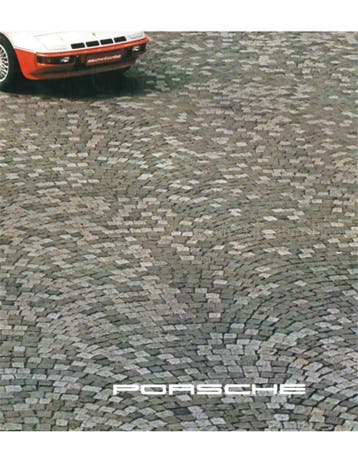 1980 PORSCHE PROGRAMMA BROCHURE FRANS
