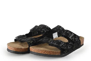 Kangaroos Slippers in maat 37 Zwart, Kleding | Dames, Schoenen, Slippers, Verzenden, Zwart, Zo goed als nieuw