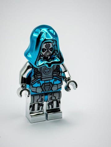 Lego Minifiguur - Star Wars - Chrome Silver Blue Sith, Nieuw