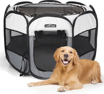 Puppyren - Hondenren- Dierenren - 125x125x58 cm - Nobleza, Verzenden, Nieuw