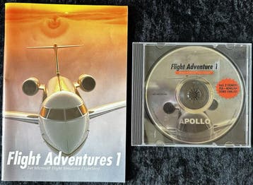 Flight Adventures 1 PC Game Jewel Case + Manual, Verzenden