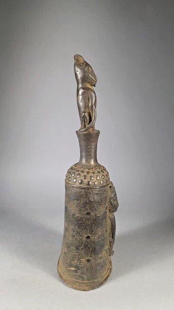 Klok - Ifé - Benin-Nigeria, Antiek en Kunst, Kunst | Niet-Westerse kunst
