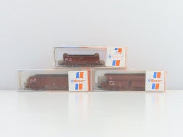 Roco N - 25385/25562/25408 - Ensemble de wagons de