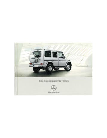 2007 MERCEDES BENZ G KLASSE HARDCOVER BROCHURE ENGELS, Ophalen of Verzenden, Nieuw