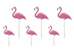 Flamingo Prikkers 23,5cm 6st, Verzenden, Nieuw