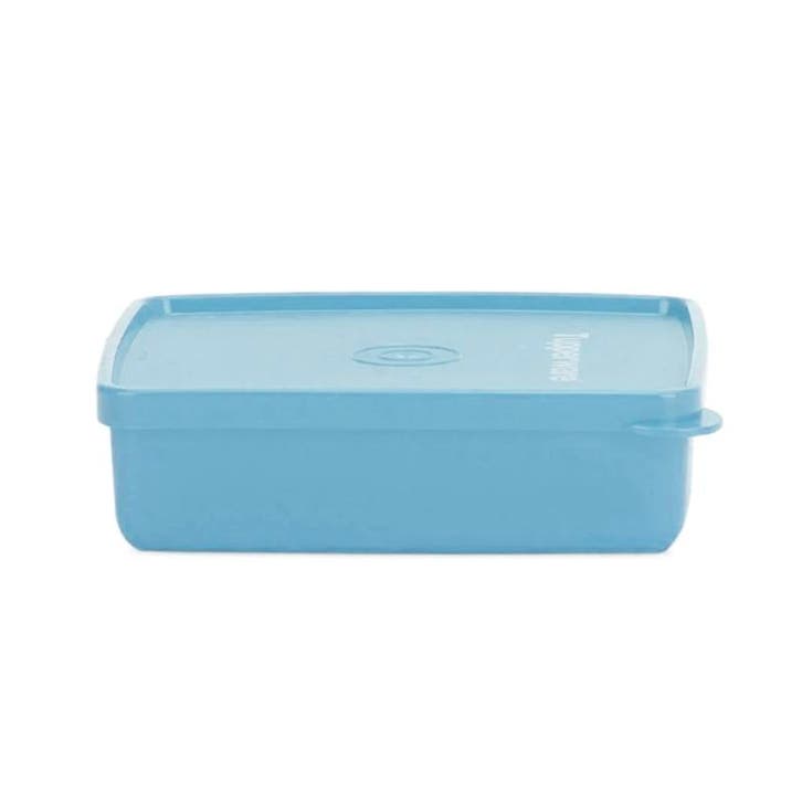 Tupperware Broodtrommel Vierkant Blauw, Maison & Meubles, Cuisine| Tupperware, Envoi