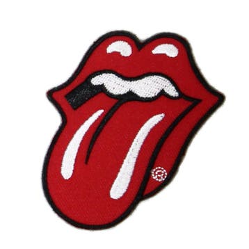 The Rolling Stones Tongue and Lips Patch Rood, Hobby en Vrije tijd, Nieuw