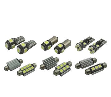 Kit 12 Ampoules Led Intérieur Pour Mini Cooper R56 07-10, Verzenden