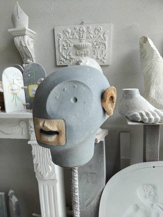 Alessandro Guardini - SEPIK HEAD, Antiek en Kunst, Kunst | Designobjecten