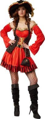 2dekans | Dressforfun Vrouwenkostuum sexy zeeroversbruid XXL, Ophalen of Verzenden, Nieuw