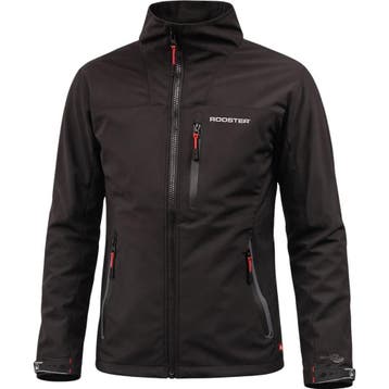 Rooster Soft Shell Jacket Zwart, Watersport en Boten, Watersportkleding, Ophalen of Verzenden, Nieuw
