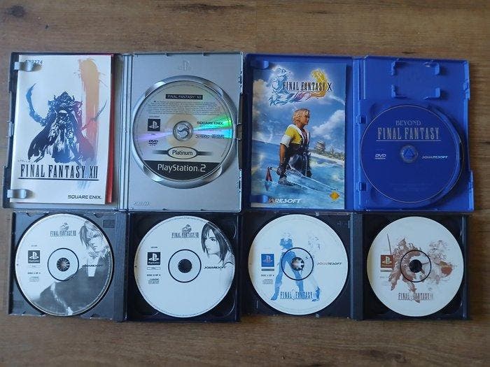 Sony - PlayStation 1 & 2 - 4 Final Fantasy Games - Videogame, Consoles de jeu & Jeux vidéo, Consoles de jeu | Accessoires Autre