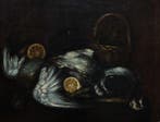 École Espagnole (c. 1780) - Vanitas des Trois Colombes, Antiquités & Art, Art | Peinture | Classique