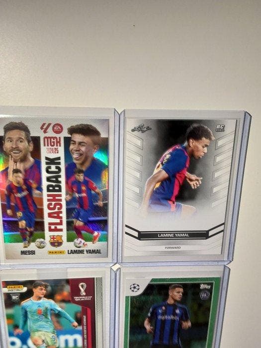 Topps Panini Leaf Lot Lamine Yamal & Other Cracks - 9 Card -, Collections, Autocollants