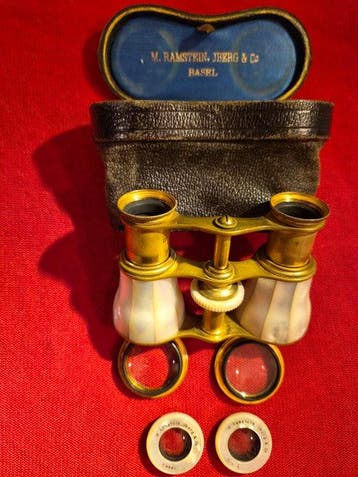Zoom binoculars - Opernglas - 1910-1920 - Zwitserland - Max