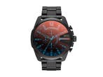 Diesel Mega Chief DZ4318 - Herenhorloge 51 mm - Waterdicht, Handtassen en Accessoires, Horloges | Heren, Verzenden, Zo goed als nieuw