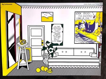 Roy Lichtenstein - Electa Firenze - Artists Studio, Look