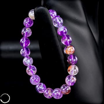 Natuurlijk amethist edelsteen armband – hoogwaardige