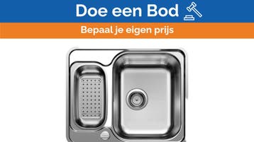 Bieden: Blanco Blancoviva 6 F 18/10 Stainless Steel Marine, Ophalen of Verzenden, Nieuw