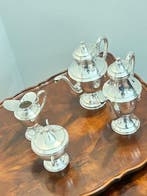 Service à thé et café (4) - Argent 800, Antiquités & Art
