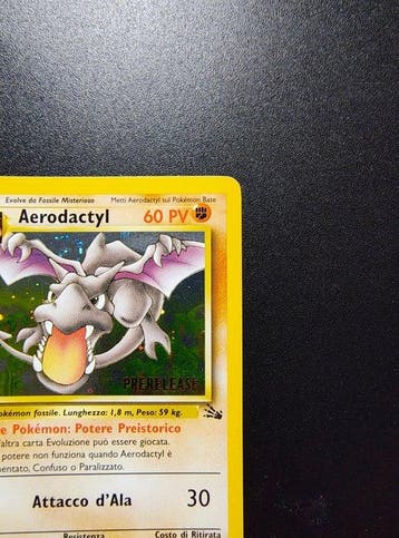 Pokémon - 2 Card - Aerodactyl Holo Prerelease - Pikachu W (, Nieuw