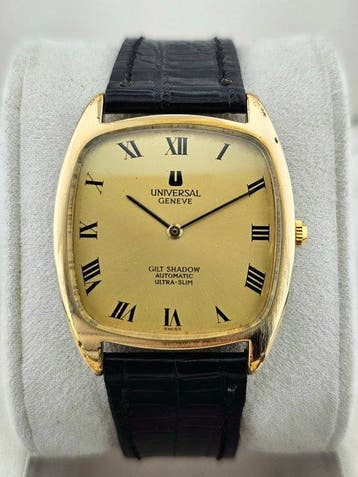 Universal Genève - Gilt Shadow - 566 105 - Homme - 1970-1979, Nieuw