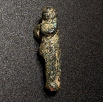 Het oude Egypte, Grieks-Romeinse periode Brons Figuur-amulet