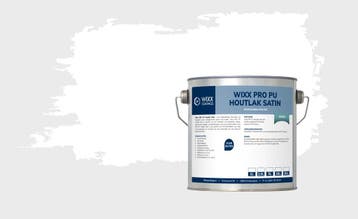 Wixx PRO PU Houtlak Satin Wit 10L, Verzenden