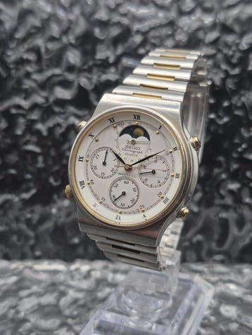 Seiko - Chronograph Moonphase - Zonder minimumprijs -